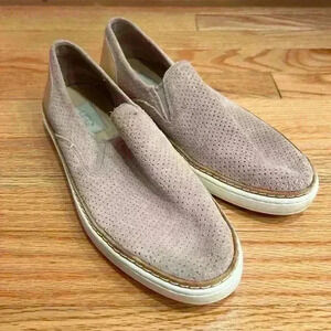 UGG Suede Espadrille rose pink Sammy knit perforated slipon Sneakers Women’s 7.5